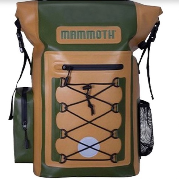 Mammoth Other - Mammoth Green and Tan Waterproof Backpack